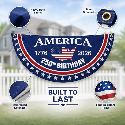 Kira® Celebrate America's 250th Birthday Banner